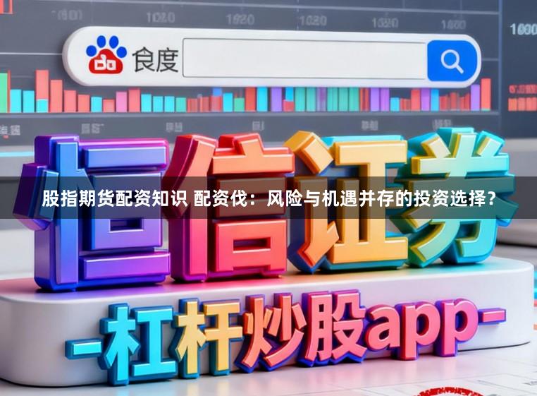 股指期货配资知识 配资伐：风险与机遇并存的投资选择？